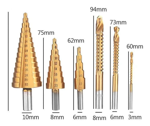 Brocas de Titanio: Perfora Cualquier Material Como un Profesional