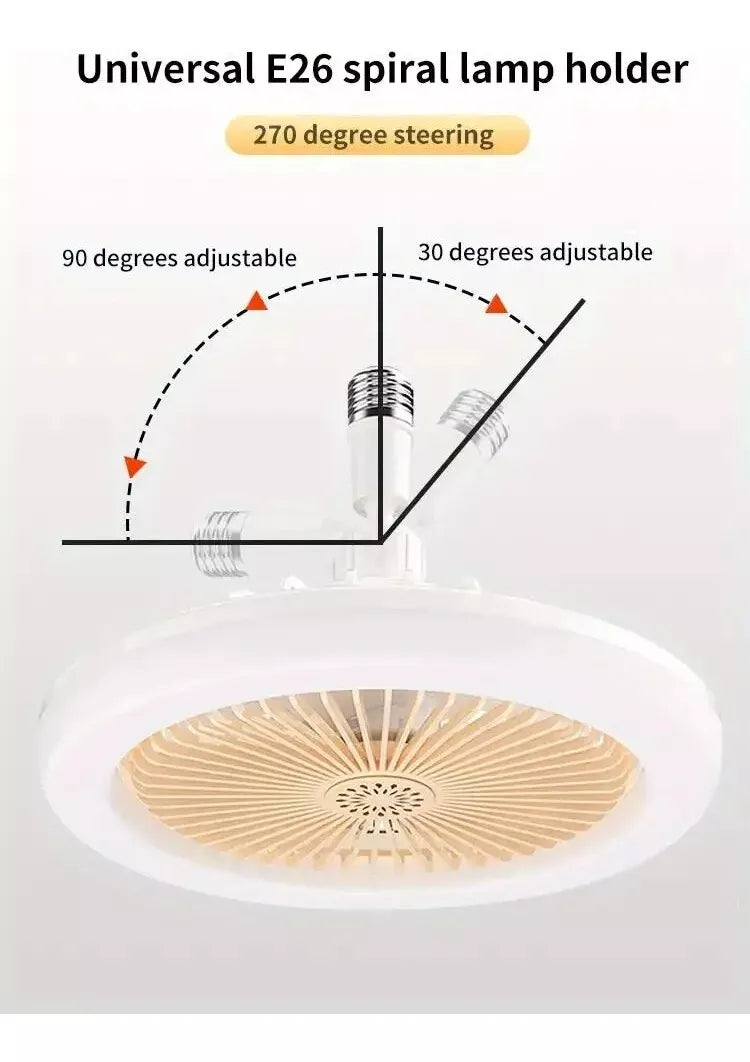 Ventilador De Techo Con Luz LED™ - Ilumina y Refresca