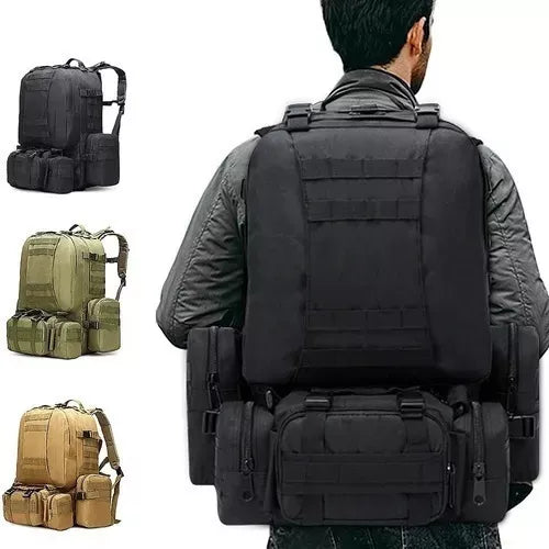 QuadraFlex Backpack - Espacio y estilo