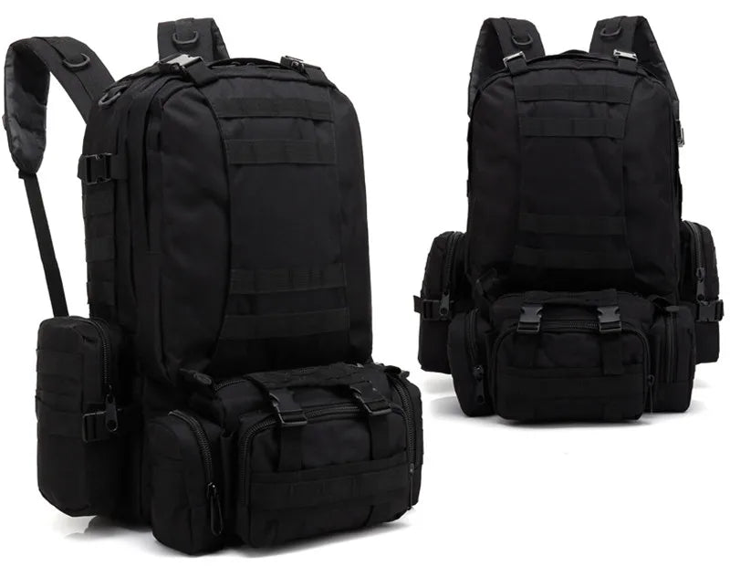 QuadraFlex Backpack - Espacio y estilo