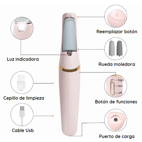 Removedor de Callos Eléctrico - Cuidado  y Eficiencia