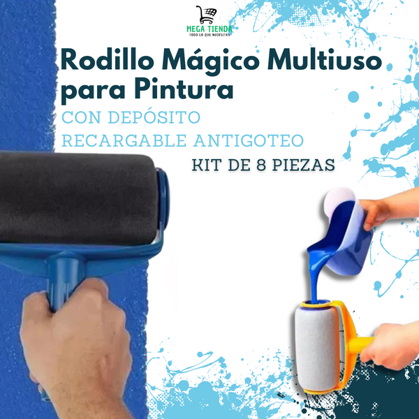 Rodillo Mágico Con Depósito Recargable Antigoteo™