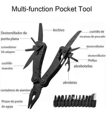 KnifeGrip Tactic - Multiherramienta Práctica