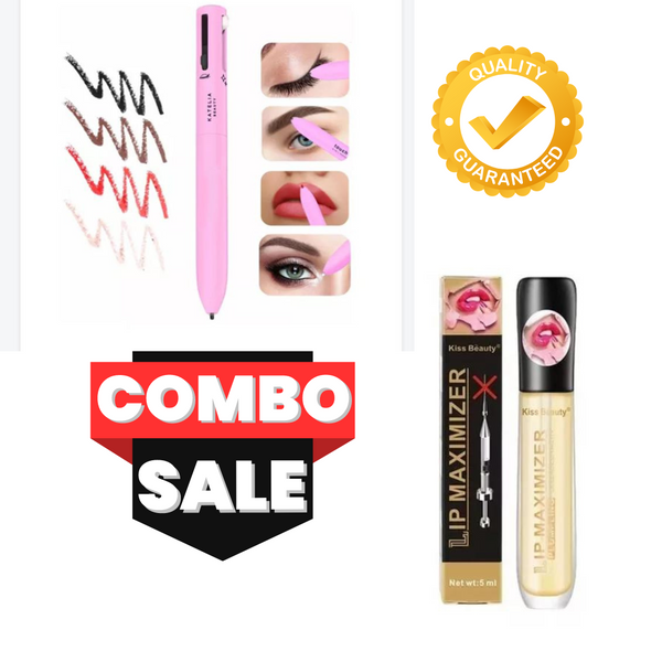 Kit Belleza Irresistible - Lápiz Make Up 4 en 1 + Gloss Labi Volumen™